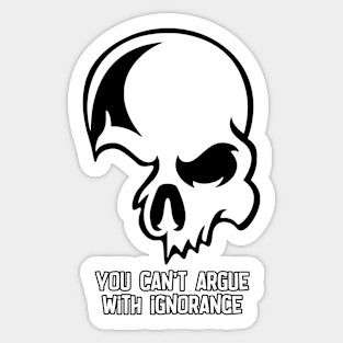 Skull Sticker